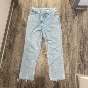 Abercrombie 90s Straight Ultra High Rise Curve Love
